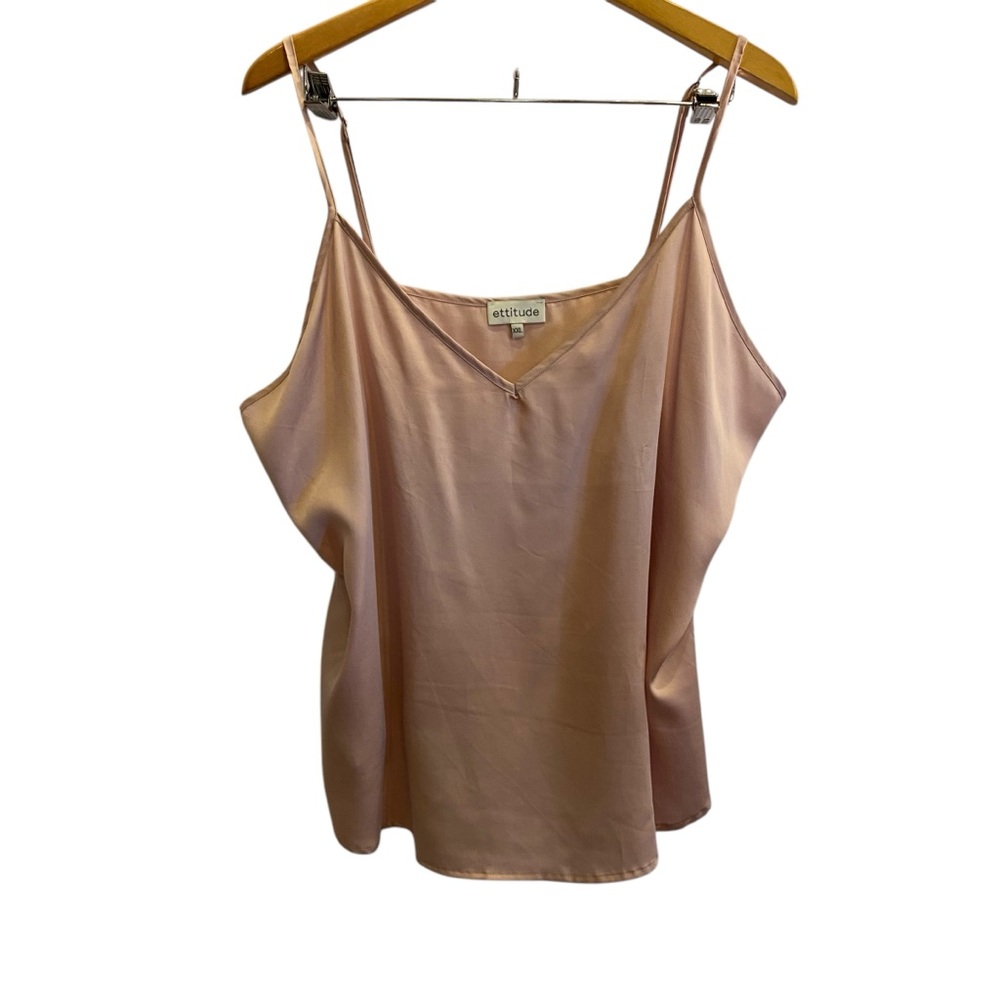NWT Ettitude Rose Camisole Top w Adju Straps Sz Xl and XXL